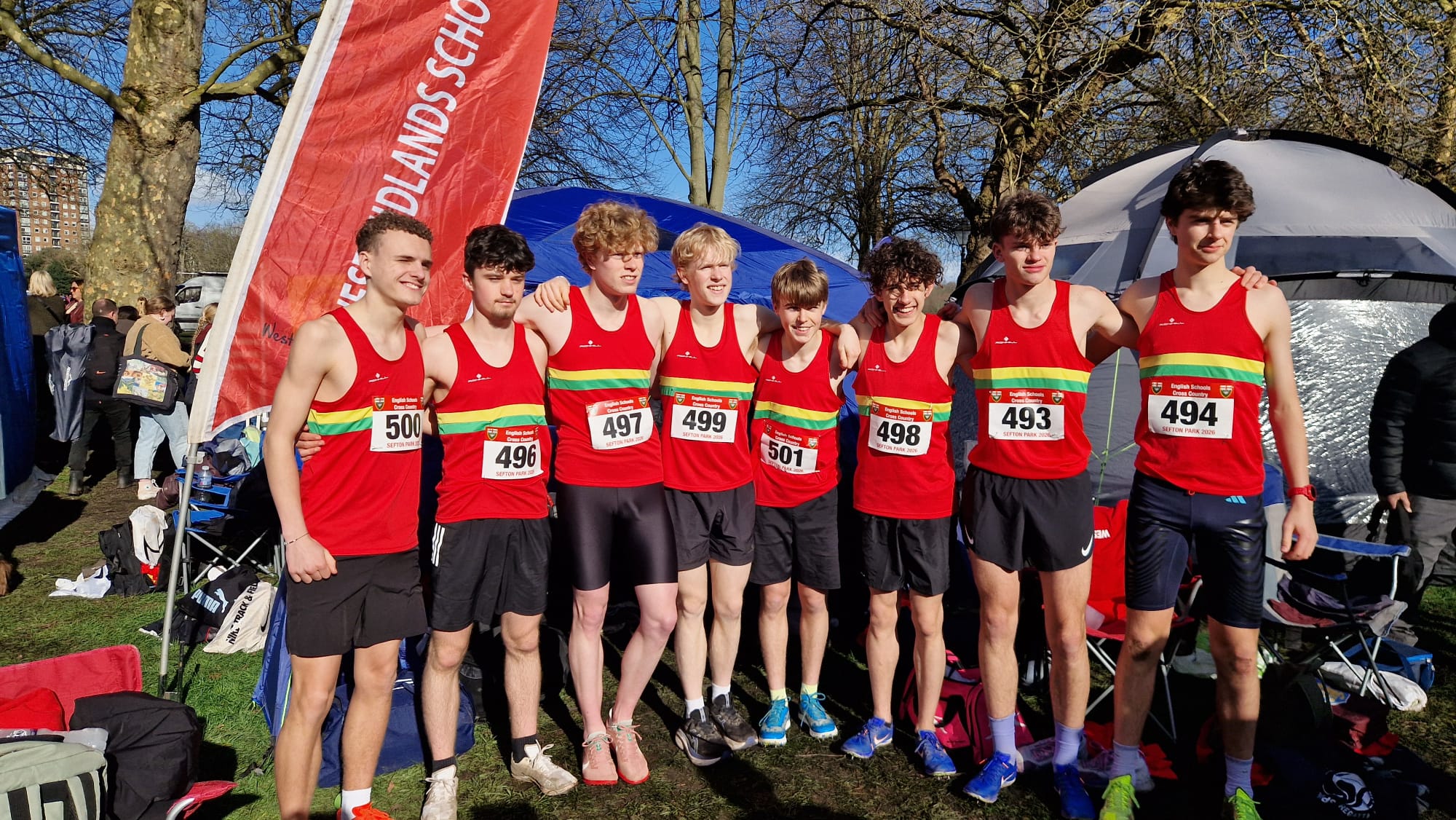 English Schools Cross Country Championships 2026 – Sefton Park
