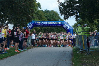 Start of the Womens Road Relays